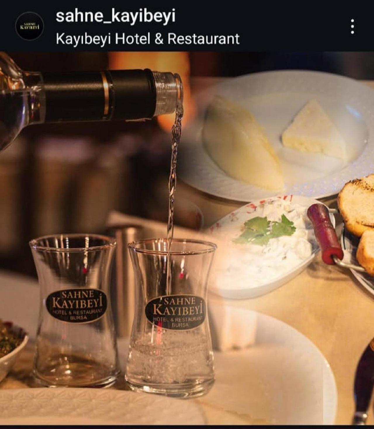 Kayibeyi Hotel & Restaurant Bursa Exterior foto