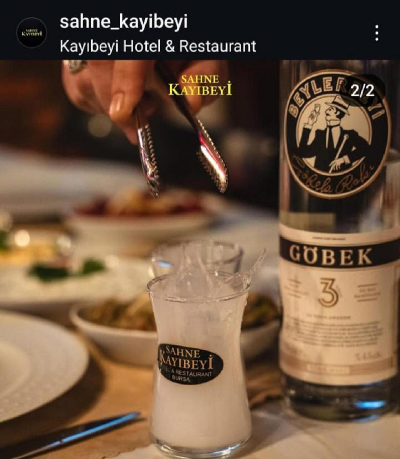 Kayibeyi Hotel & Restaurant Bursa Exterior foto